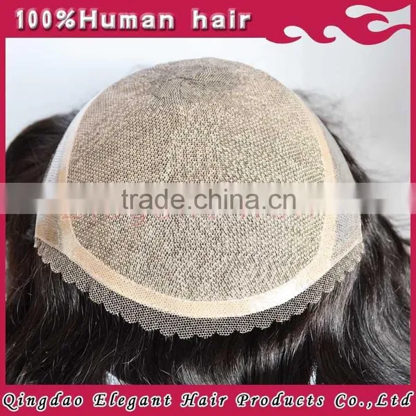 Best Selling 6 Inches Natural Indian Hair Men Hair Toupee photo-5