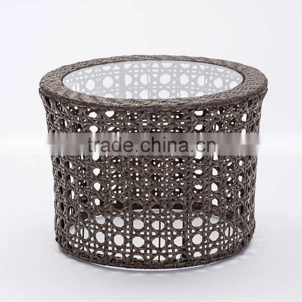 3PCS/SET Garden Outdoor Rattan Coffee Office Dining Table And Chair Tunisia Price For Restaurant photo-2