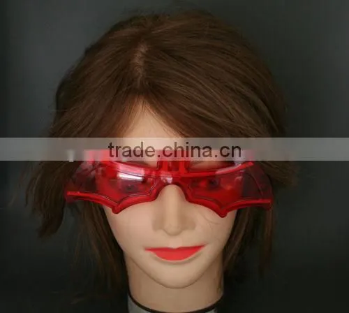 Flashing LED Glasses Halloween Bats Costume Accessory Party Glasses photo-2
