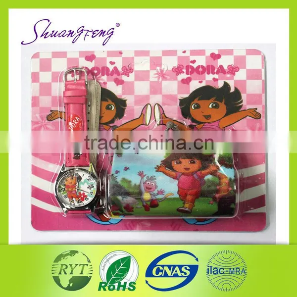 Express Fashion Quartz Watch With Wallet for Kids photo-6