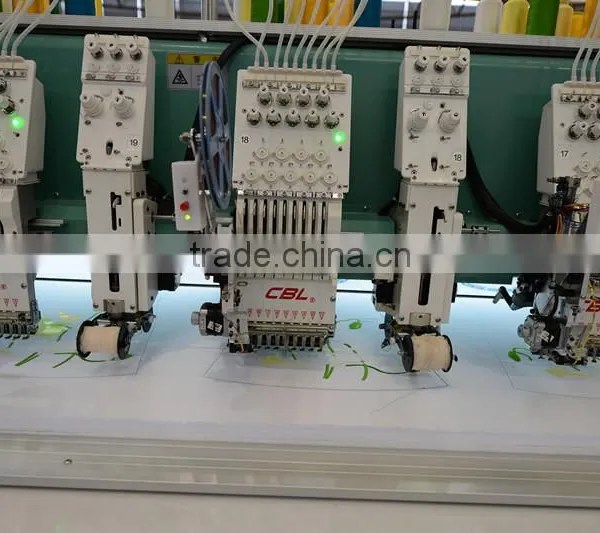 High Speed Mixed Computerized Embroidery Machine For Sale photo-3