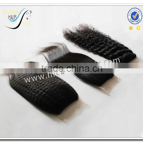 Wholesale Brazilian Hair Closure 100% Human Virgin Hair Bundles Lace Closure photo-6