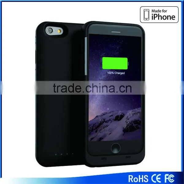 for IPhone 6s Plus Power Case Charger Backup External Protective Battery Charger Case With Flip Cover for Apple IPhone 6 Plus photo-6
