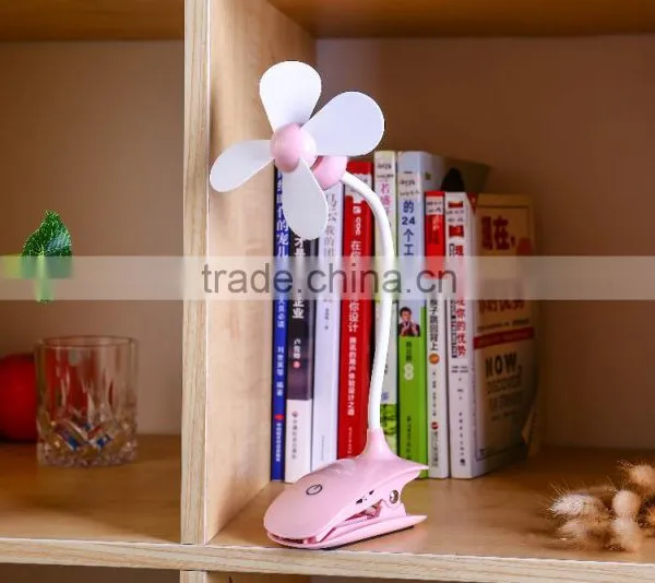 Joyroom F100 Mouse Design Rechargeable Clip Fan Portable USB Touch Clip Fan photo-2
