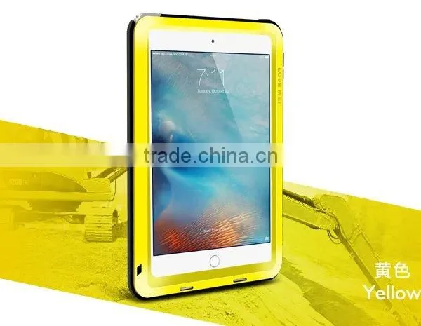 Love Mei Metal Polymer Powerful Gorilla Glass Waterproof Shockproof Dirt Proof Protective Cover Case For IPad Mini 4 TB-0148 photo-6