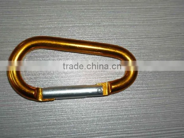 Aluminum Yellow 5mm Snap Hook Egg Type China Supplier photo-5