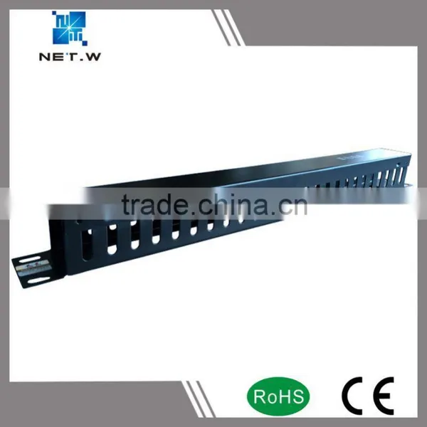 19 Inch 110 Metal 1U Horizental Cable Manager photo-4