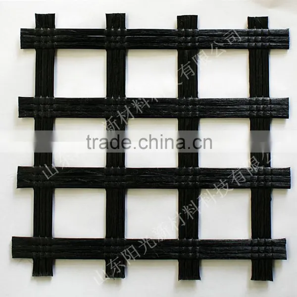 Sunshine Uniaxial Polyester Geogrid Used for Earth Retaining Wall photo-3