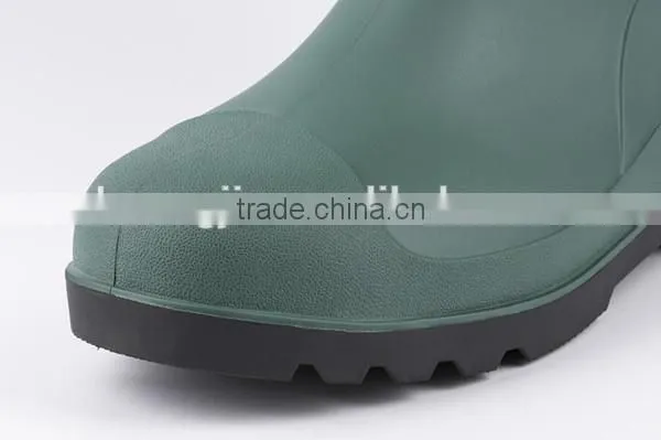 Men Clear PVC Rain Boots With Steel Toe Cap And Steel Midsole 1355 photo-6