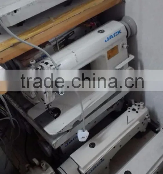 China Mixed Brand Used Second Hand JACK 8500/5550/8700 Single Needle Industrial Sewing Machine photo-4