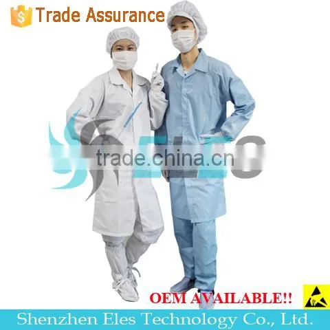 Cleanroom Use Antistatic Polyester Overcoat With High Quality photo-4