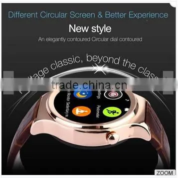 T3 UV Detection Pedometer MP3/MP4 Player Sport Smart Watch For Iphone And Android photo-4