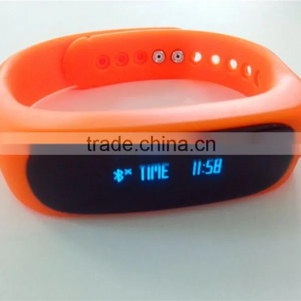 Assorted Colors E02 Bluetooth 4.0 Smart Sports Bracelet photo-6