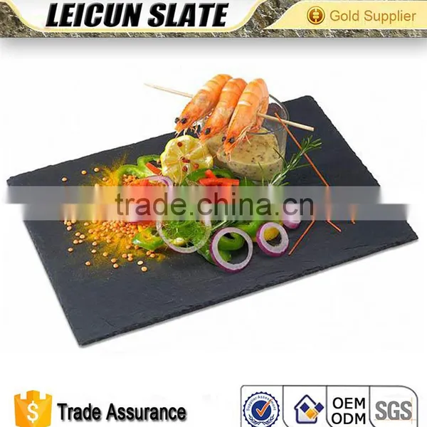 Tested Manufacturer Custom Made Customized Slate Tray Cheese Food Plate photo-2