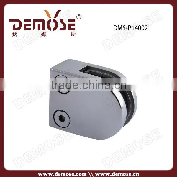 316 Stainless Steel Glass Clamp 2 5/64" x 2 33/64" for Tube 1 2/3" Dia. (Fits Glass 1/2")