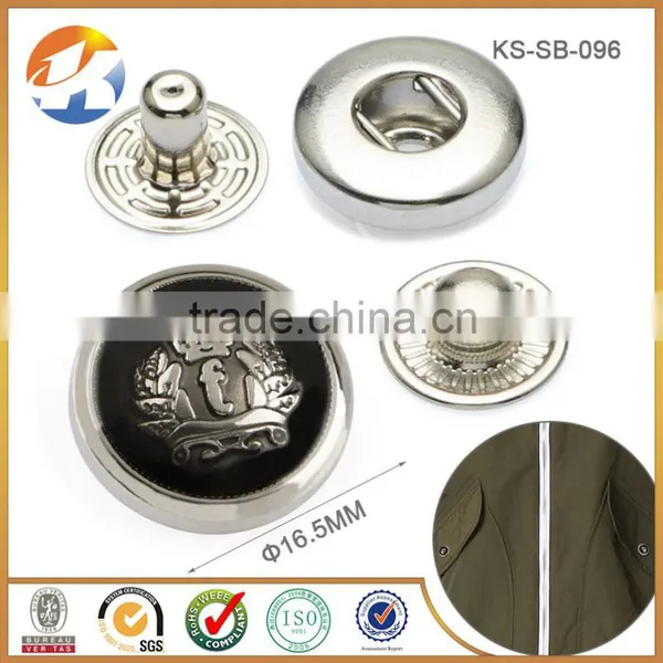 Beautiful Metal Snap Button Chef Coat Custom Logo Quality Choice