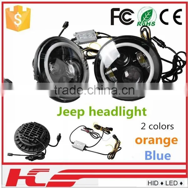 Round 7 Inch Led Headlight for Jeep Wrangler