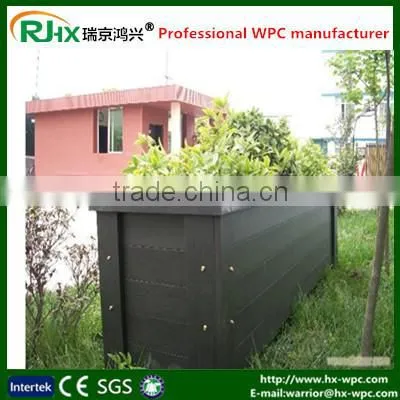 Cheap Composite Decking Material for Outdoor Flower Pot With Moisture-proof and UV-resistant photo-3
