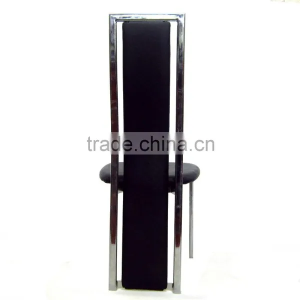 High Back Dining Chair With Metal Leg MG-C370 photo-3