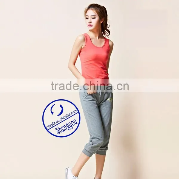 Korean Style Casual Pants Women 2015 Latest Casual Pants Wholesale photo-2