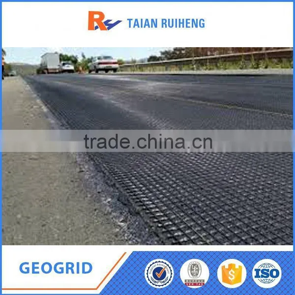 100 KN/m Fiberglass Geogrid photo-2