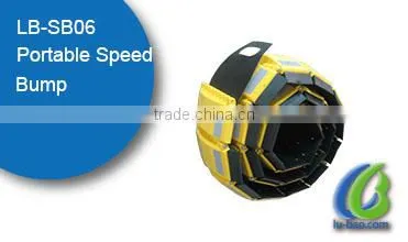 Rubber Sleeping Policeman High Quality Road Speed Bump photo-5