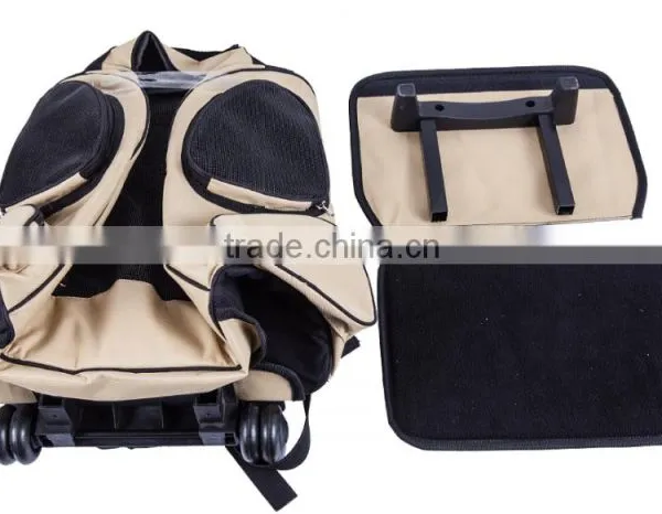 Rolling Backpack Luggage on Wheels With Mat photo-2