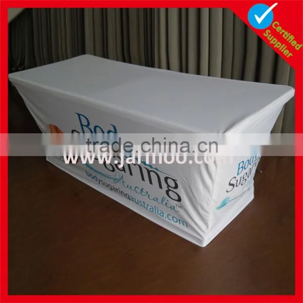 Promotional 8ft Bridge Table Covers Trade Show