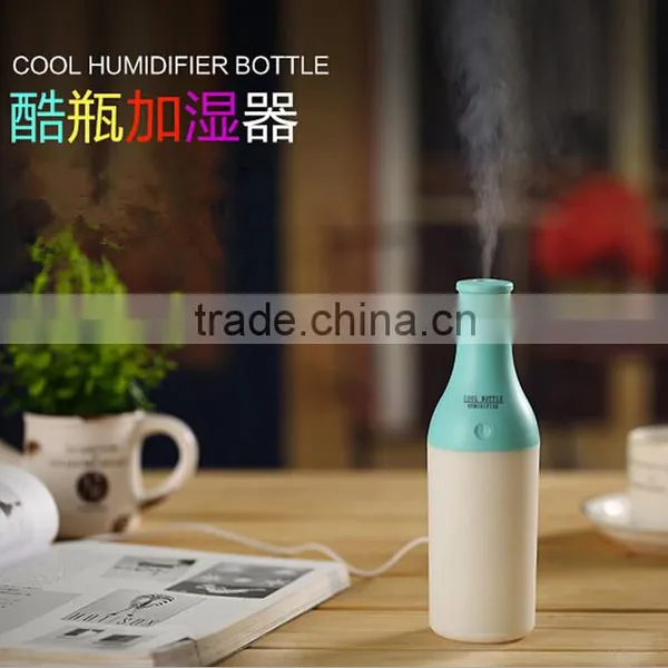 Best Sale 4 Color Portable LED 180ML Ultrasonic Home Aroma Humidifier Air Diffuser Purifier Lonizer Atomizer photo-3