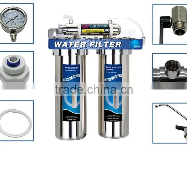 Custom Stainless Steel Activated Carbon Water Filter System photo-2
