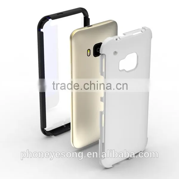 Shenzhen Factory Direct Sale Mobile Accessories 2 in 1 Tpu pc Phone Case for HTC M9 photo-3