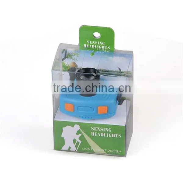 Hands Free Sensor Headlamp Adjustable Focus Zoom UV LED Fishing Headlamp With Red Light photo-6