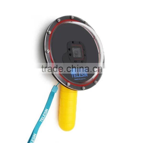 Telesin Unique Designing 6" Waterproof Acrylic Dome Port for the Go Pro Hero3+ and Hero4 photo-2