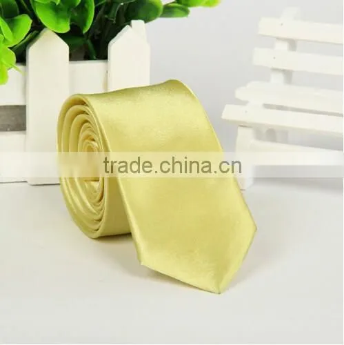 Customize Polyester/silk Tie for Men in Solid Colour photo-4
