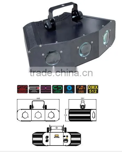Popular DMX512 Sound-active RGBW Dance Floor LED Disco DJ Light photo-2