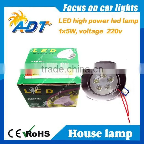 2015 Newest 5w High Power Led Ceiling Light Dome Lamp 90-240v photo-3