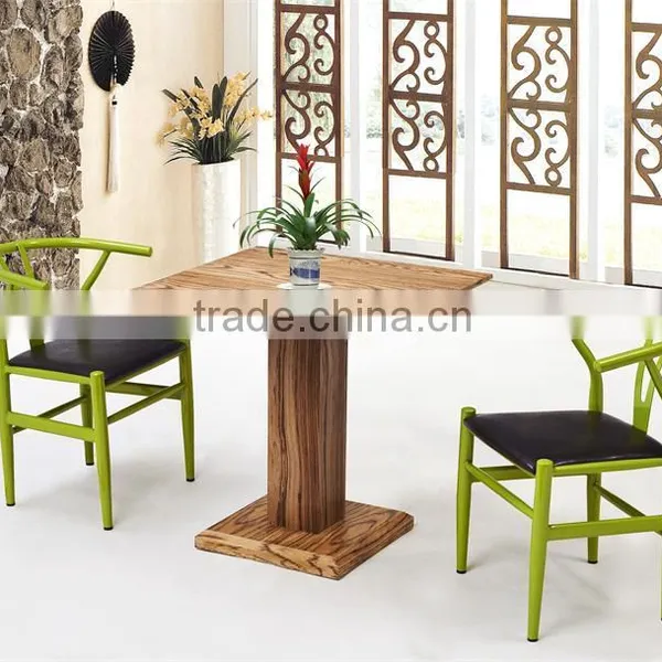 Antique Style Metal Material Dining Chair Y Shape Chair for Restaurant photo-4
