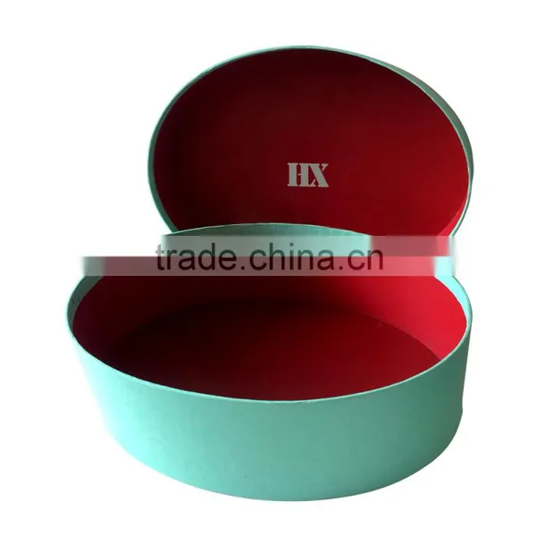 Small MOQ!Paper Cardboard Custom High Quality Green Rounded Flip-open Cover Cake Box photo-3