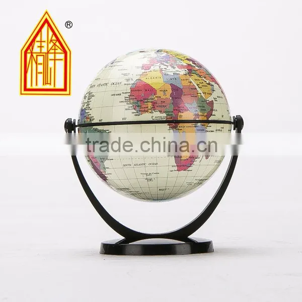 10.6cm Universal 360 Degree Moving Globe PVC Earth Globe Educational Globe photo-5