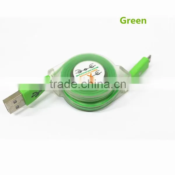 High Quality 1/2/3m Retractable Charging Cable photo-6