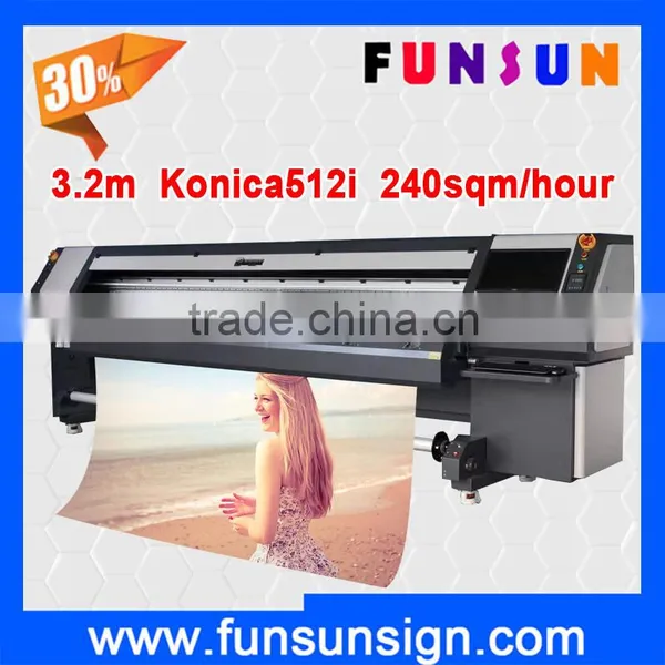 Hot Selling Flex Banner Printer Funsunjet FS-3204N/3208N
