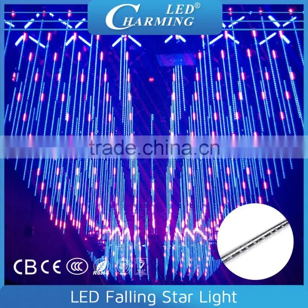 Disco 3d Stage Ceiling Decorative Digital Light/led Tube Rain Light photo-6