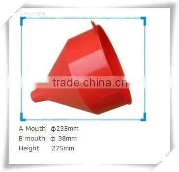 Factory Hot Sell Big Plastic Kitchen Oil Funnel With Filter Pl006