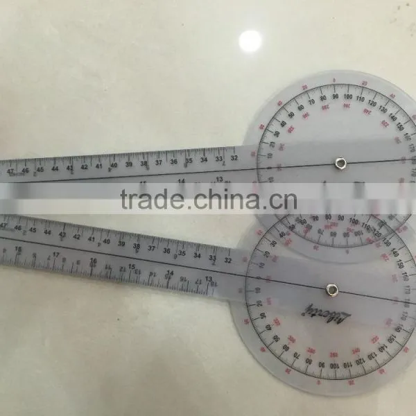 V-T020 360 Degrees Protractor,Best Quality Plastic Medical Finger Goniometer photo-5