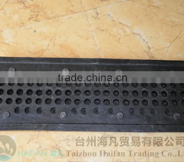 1000*350*50mm Heavy Strength Speed Hump for Crossing/High Quality Hot Sell Rubber Speed Hump Used in Intersection photo-5