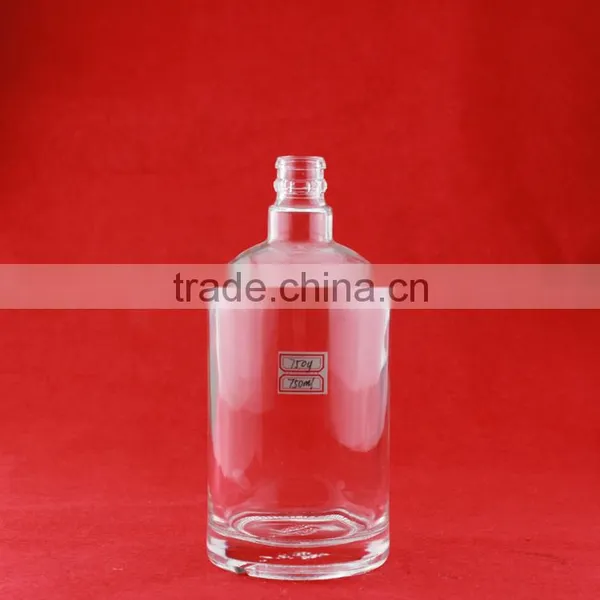 Popularity Cheap Printing Triangle Shape Bottles Vodka Liquor Frosted Bottle Super Flint Spirit Bottles photo-6