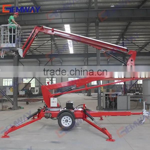 6m Boom Articulated Towable Boom Lift for Sale