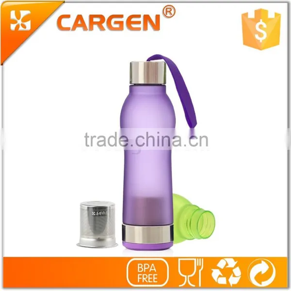 Porcelain Gift New Special Shape Frosted Plastic Bottle Tea Strainer photo-4