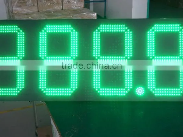 Mexico Led Digital Gas Price Display 8.8.8.8 (20 Inch ) R/W/Y/W/B Color