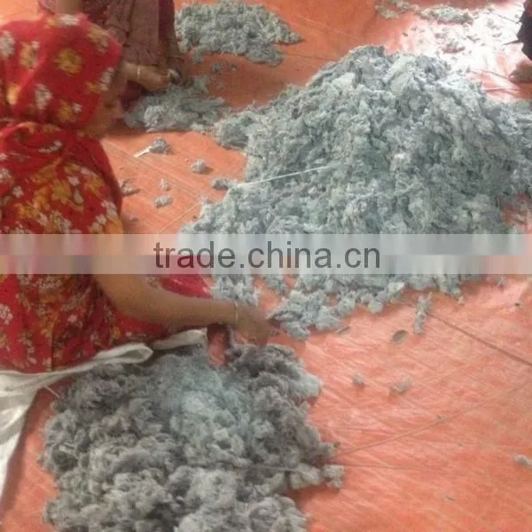 Cotton Yarn Waste Grey Melange photo-3